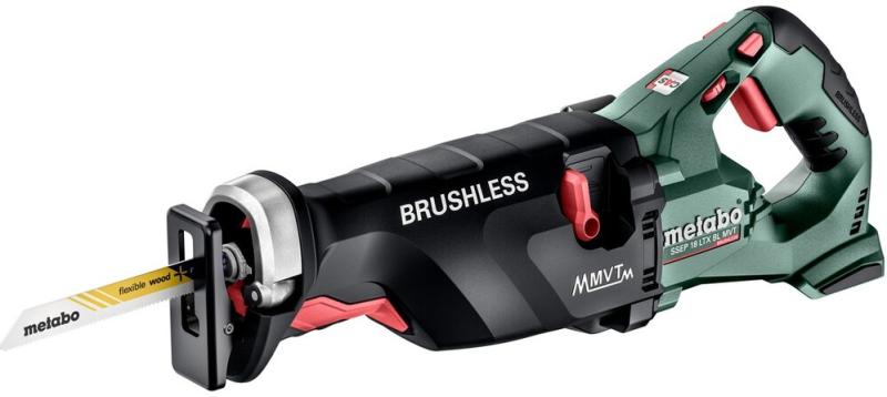 Акумуляторна шабельна пилка Metabo SSEP 18 LTX BL MVT (602258850) (без АКБ та ЗП), фото 6