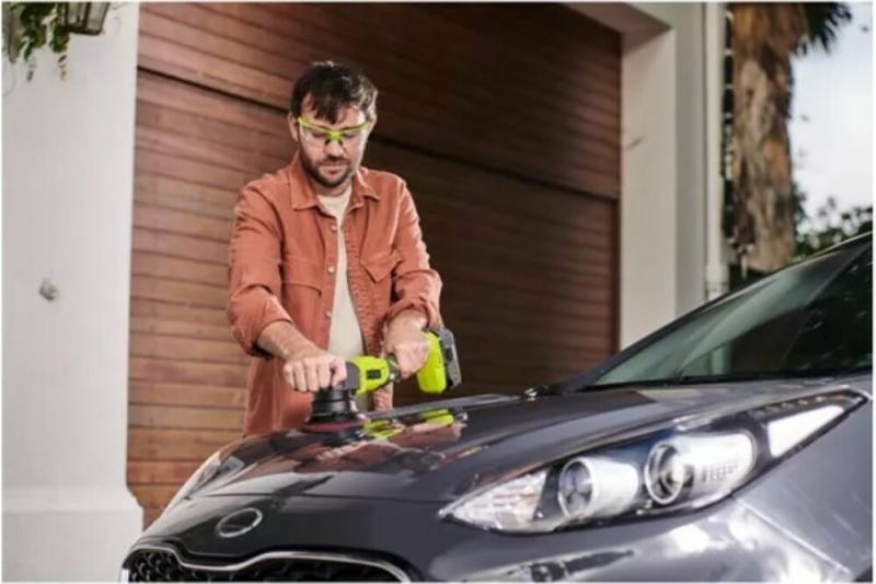 Акумуляторна полірувальна машина Ryobi R18P-0 (5133004845) (без АКБ та ЗП), фото 2