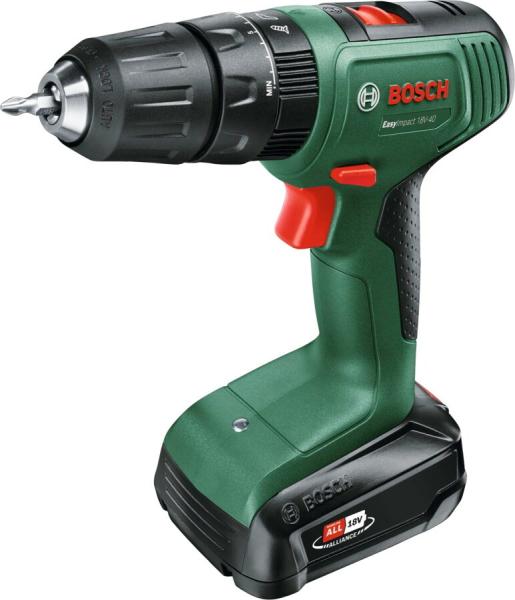 Акумуляторний ударний дриль-шурупокрут Bosch EasyImpact 18V-40 (06039D8108), фото 6