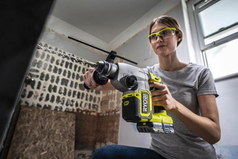 Акумуляторний перфоратор Ryobi ONE+ RSDS18X-0 (5133004620) (без АКБ та ЗП), фото 7