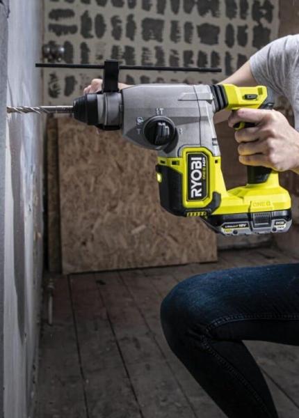 Акумуляторний перфоратор Ryobi ONE+ RSDS18X-0 (5133004620) (без АКБ та ЗП), фото 6