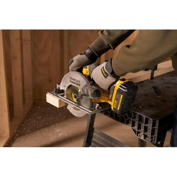 Пила циркулярна акумуляторна STANLEY FatMax SFMCS500B, фото 4