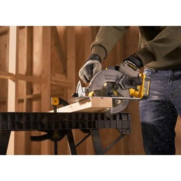 Пила циркулярна акумуляторна STANLEY FatMax SFMCS500B, фото 5