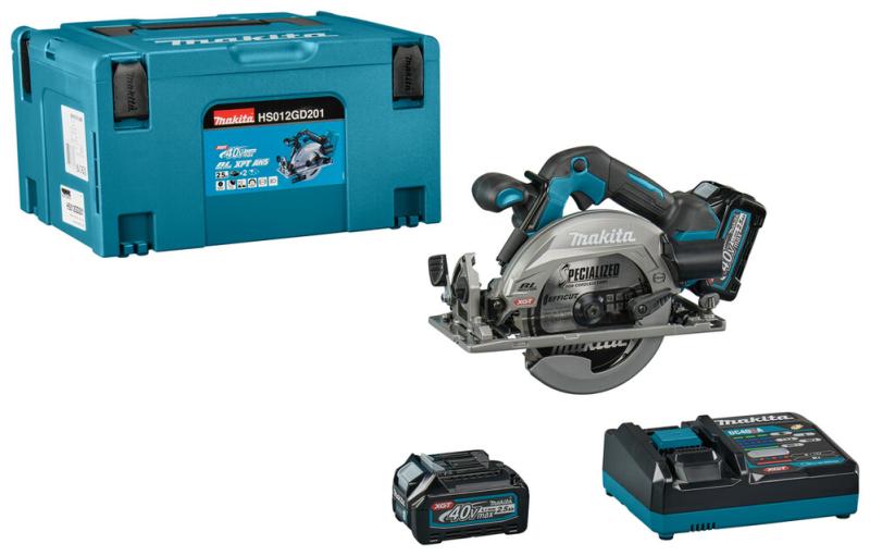 Акумуляторна дискова пилка Makita XGT HS012GD201, фото 5