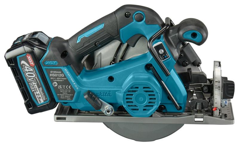 Акумуляторна дискова пилка Makita XGT HS012GD201, фото 4