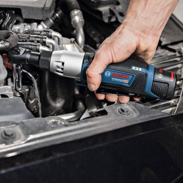 Акумуляторна тріскачка Bosch GRC 12V-60 3/8 SN (06019N8301) (без АКБ та ЗП), фото 3
