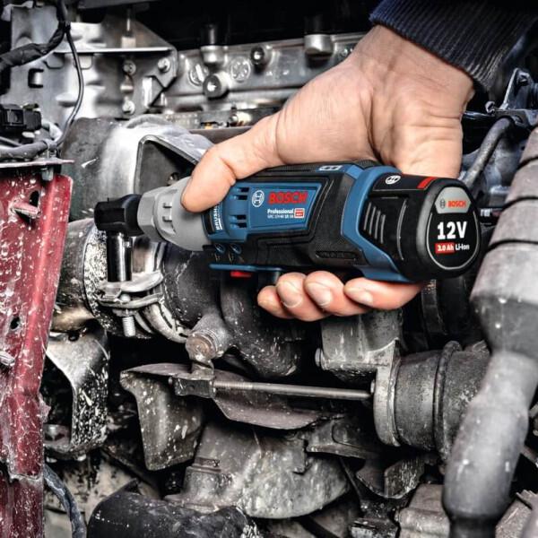 Акумуляторна тріскачка Bosch GRC 12V-60 3/8 SN (06019N8301) (без АКБ та ЗП), фото 5