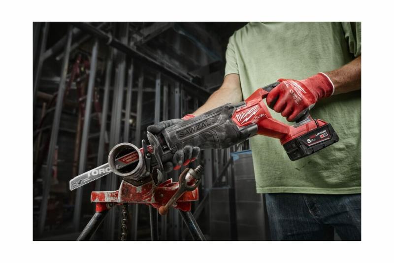 Акумуляторна шабельна пилка Milwaukee M18 FSZ-502X (4933478291), фото 9