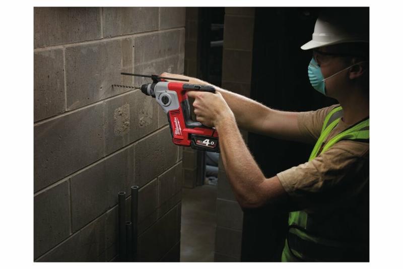 Акумуляторний перфоратор Milwaukee M18 BH-0 (4933443320) (без АКБ та ЗП), фото 10