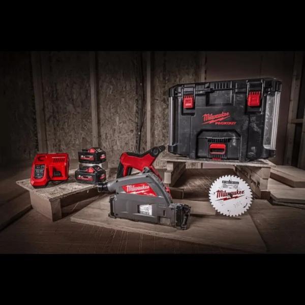 Акумуляторна занурювальна пилка Milwaukee M18 FPS55-552P (4933478778), фото 5