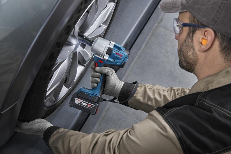Акумуляторний гайкокрут Bosch GDS 18V-780 (06019P4000) (без АКБ та ЗП), фото 7