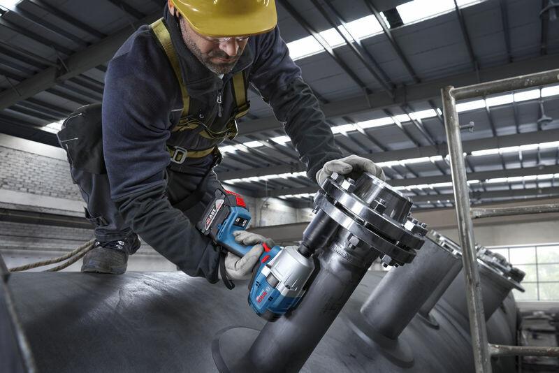 Акумуляторний гайкокрут Bosch GDS 18V-780 (06019P4000) (без АКБ та ЗП), фото 10