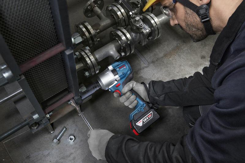 Акумуляторний гайкокрут Bosch GDS 18V-780 (06019P4000) (без АКБ та ЗП), фото 11