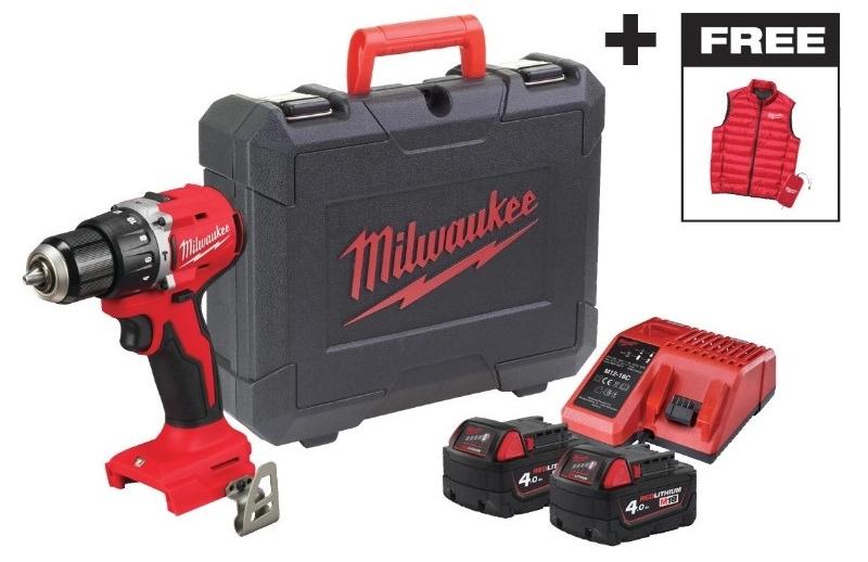 Акумуляторний ударний шурупокрут Milwaukee M18 BLPDRCMC-402C (4933499458), фото 3
