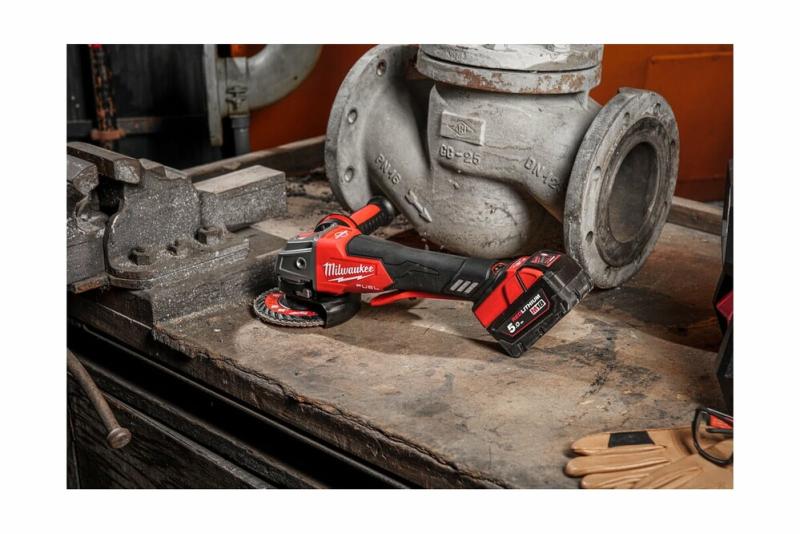Кутошліфувальна машина Milwaukee FUEL ONEFSAG125XPDB-502X (4933478435), фото 8