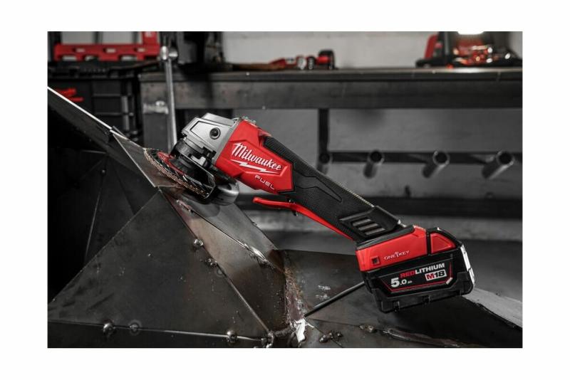 Кутошліфувальна машина Milwaukee FUEL ONEFSAG125XPDB-502X (4933478435), фото 7