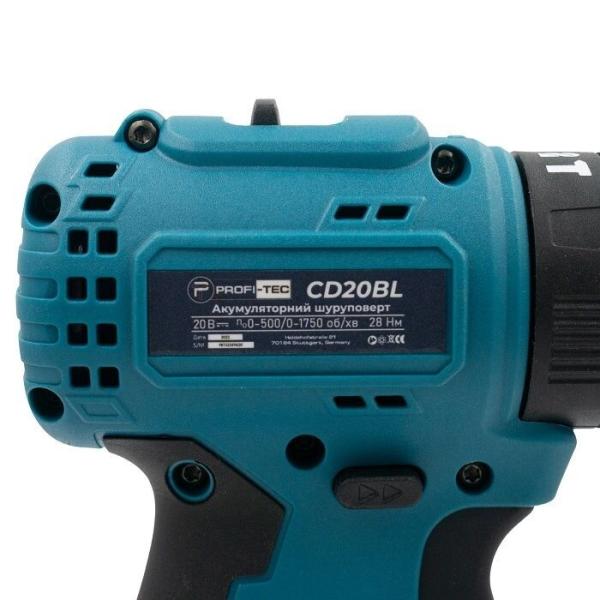 Акумуляторний шурупокрут PROFI-TEC PCD3520BL (006074), фото 7