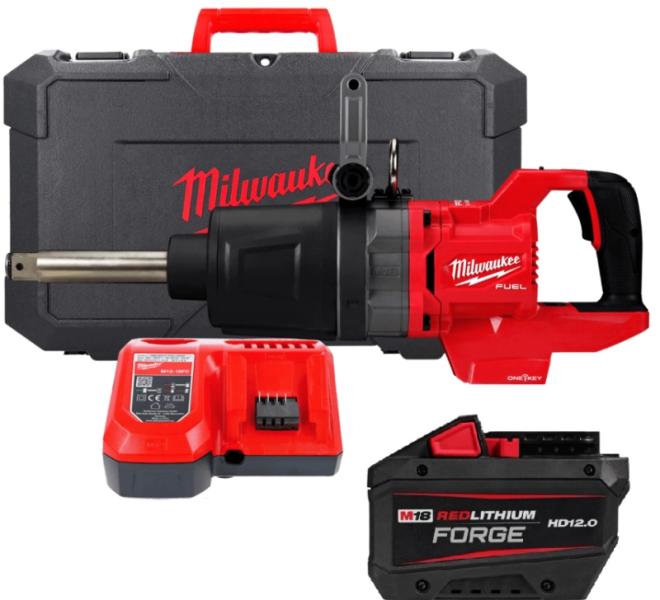 Акумуляторний гайкокрут Milwaukee M18 ONEFHIWF1D-121C (4933499251), фото 4