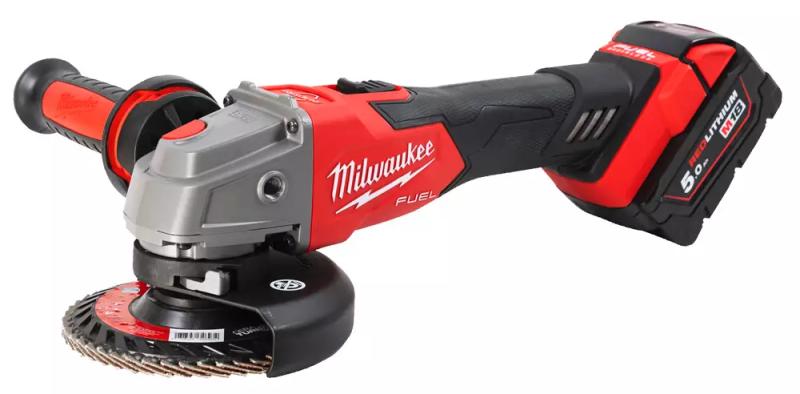 Акумуляторна кутова шліфмашина Milwaukee M18 FSAG125XBMC-502X (4933499453), фото 3