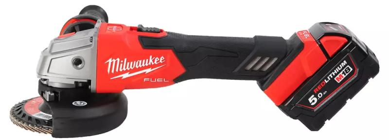 Акумуляторна кутова шліфмашина Milwaukee M18 FSAG125XBMC-502X (4933499453), фото 2
