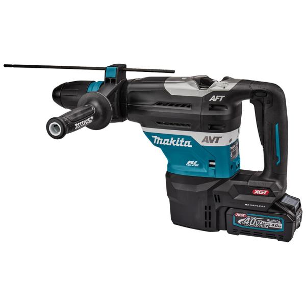 Перфоратор акумуляторний Makita SDS-MAX XGT 40 V MAX HR005GM202, фото 2