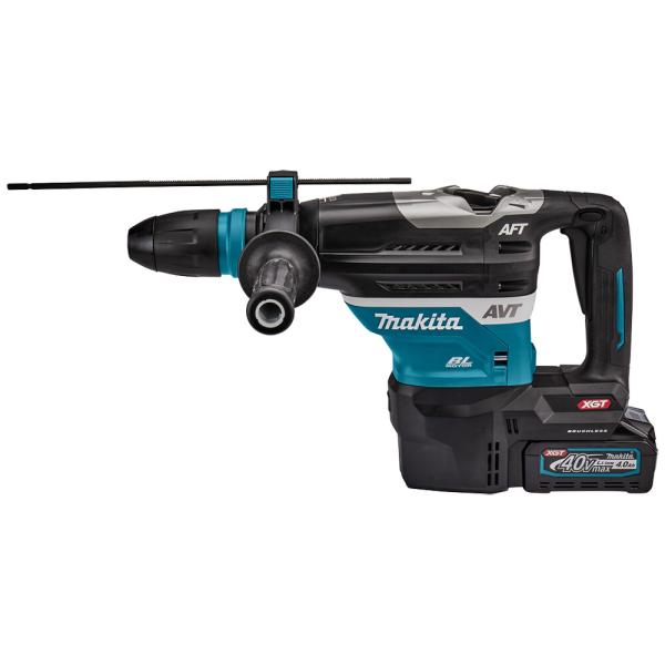 Перфоратор акумуляторний Makita SDS-MAX XGT 40 V MAX HR005GM202, фото 3