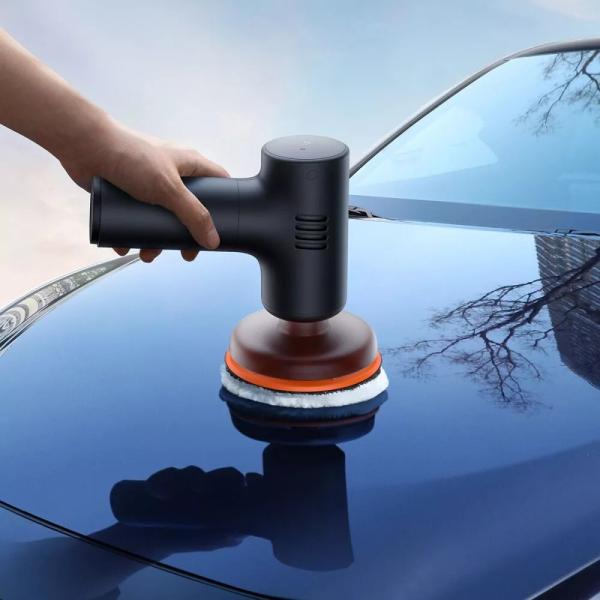 Автомобільний полірувальник Baseus NeoPower Wireless Mini Car Waxer Lite (black) (CRLQ000001), фото 10