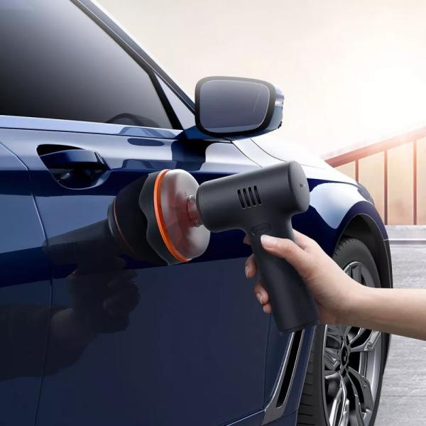 Автомобільний полірувальник Baseus NeoPower Wireless Mini Car Waxer Lite (black) (CRLQ000001), фото 8