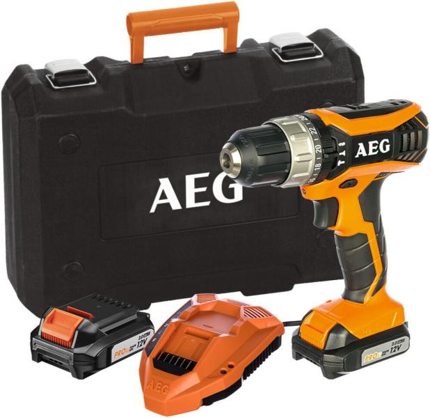 Дриль ударна акумуляторна AEG BSB12G3LI-202C AEG (4935451531), фото 9