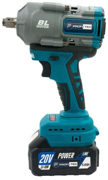 Акумуляторний гайкокрут PROFI-TEC PTW1003BL (006104), фото 2