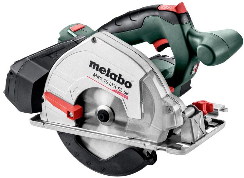 Акумуляторна дискова пилка Metabo MKS 18 LTX BL 58 (600773840) (без АКБ та ЗП), фото 2