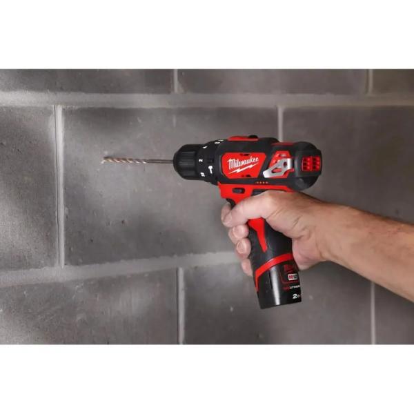 Акумуляторний ударний шурупокрут Milwaukee M12 BPD-202C (4933499465), фото 4