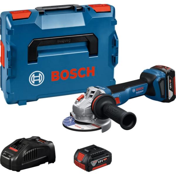 Акумуляторна кутова шліфмашина Bosch GWS 18V-11 S (06019N4002), фото 2