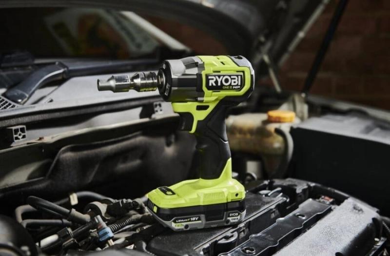 Акумуляторний гайкокрут Ryobi ONE+ HP RIW18C-0 (5133005898) (без АКБ та ЗП), фото 9