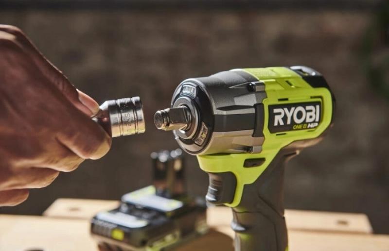 Акумуляторний гайкокрут Ryobi ONE+ HP RIW18C-0 (5133005898) (без АКБ та ЗП), фото 14