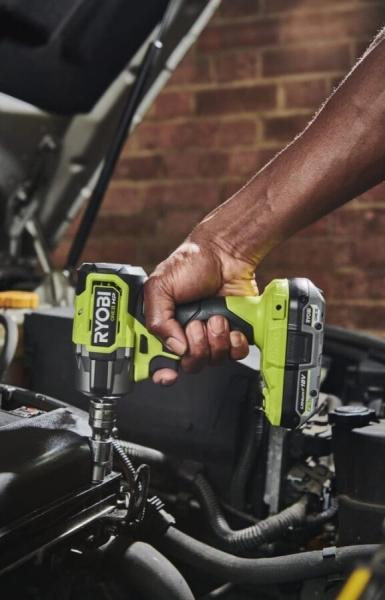 Акумуляторний гайкокрут Ryobi ONE+ HP RIW18C-0 (5133005898) (без АКБ та ЗП), фото 11