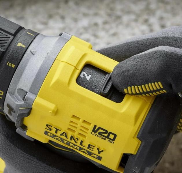 Дриль-шурупокрут ударний Stanley FatMax SFMCD715D2K, фото 8