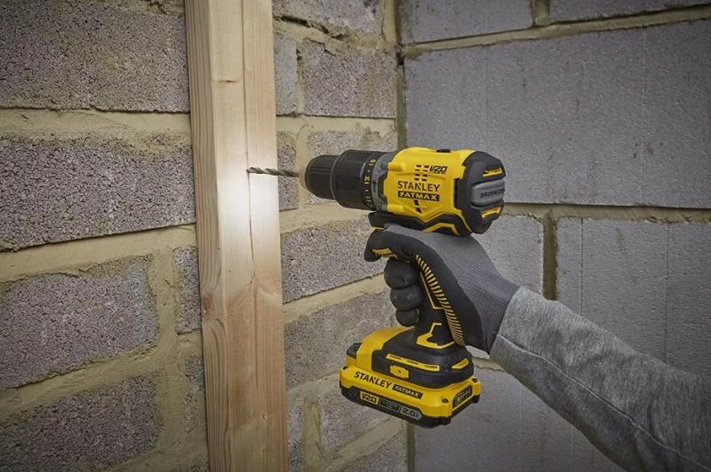 Дриль-шурупокрут ударний Stanley FatMax SFMCD715D2K, фото 3