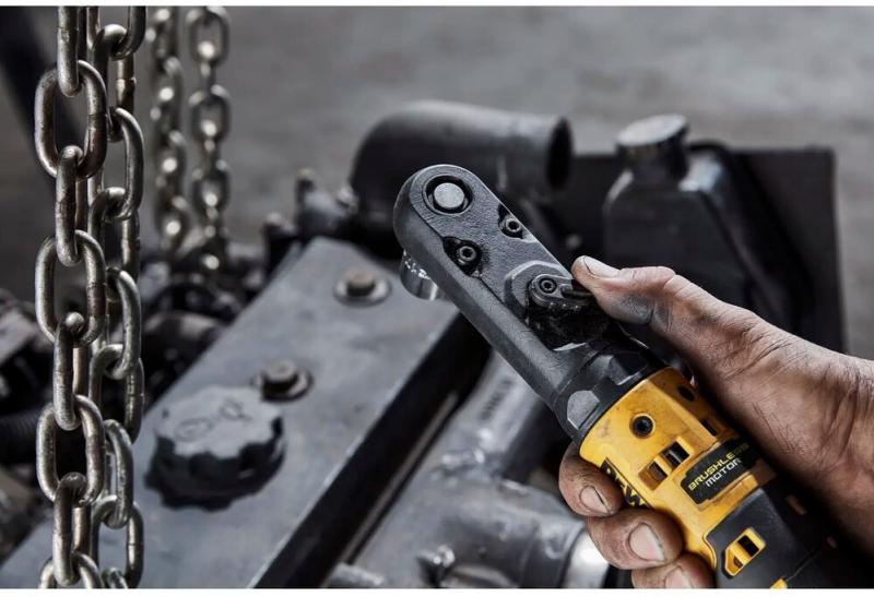 Акумуляторний кутовий гайкокрут DeWALT DCF510N (без АКБ та ЗП), фото 7