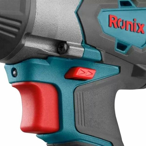 Акумуляторний ударний гайкокрут Ronix (8907) (без АКБ та ЗП), фото 8