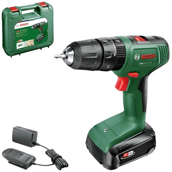 Акумуляторний ударний дриль-шурупокрут Bosch EasyImpact 18V-40 (06039D8107), фото 8