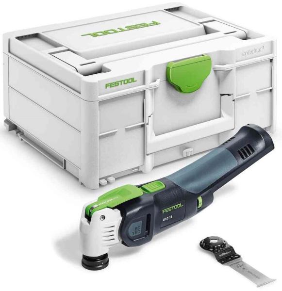 Багатофункціональний інструмент Festool VECTURO OSC 18 E-Basic (576591) (без АКБ та ЗП), фото 4