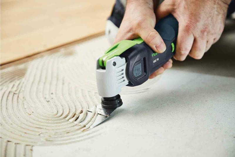 Багатофункціональний інструмент Festool VECTURO OSC 18 E-Basic (576591) (без АКБ та ЗП), фото 5