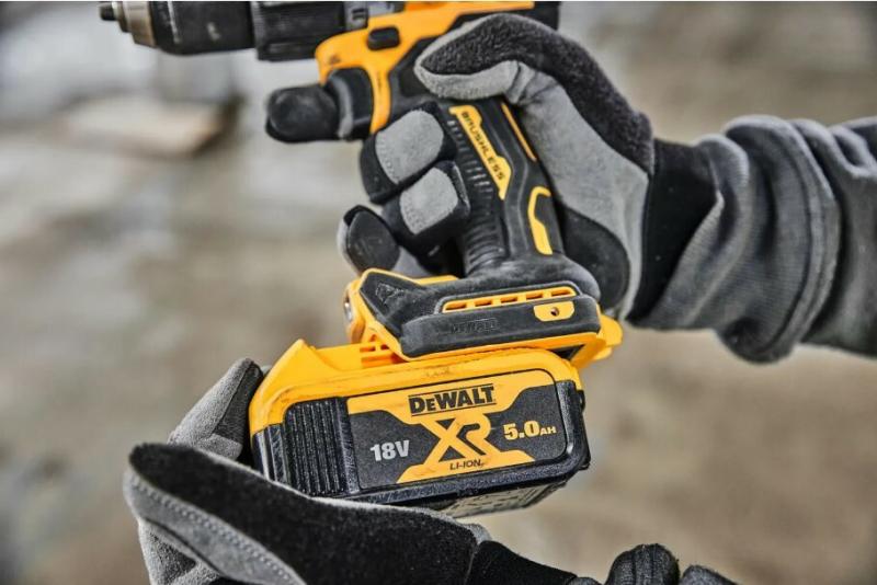Дриль-шурупокрут акумуляторний безщітковий ударний DeWalt DCD805P2T, фото 6