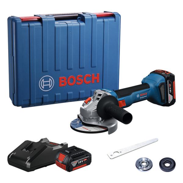 Акумуляторна кутова шліфмашина Bosch GWS 18V-8 (06019N9020), фото 3
