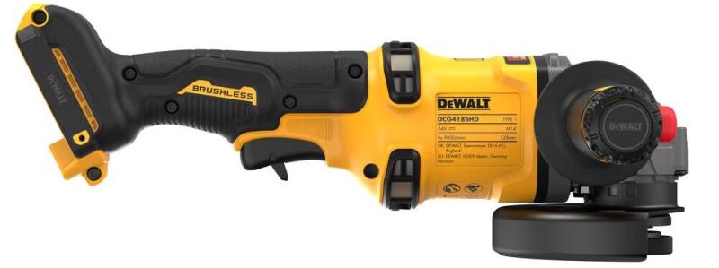 Акумуляторна кутова шліфмашина DeWALT (DCG418SHDN) (без АКБ та ЗП), фото 3