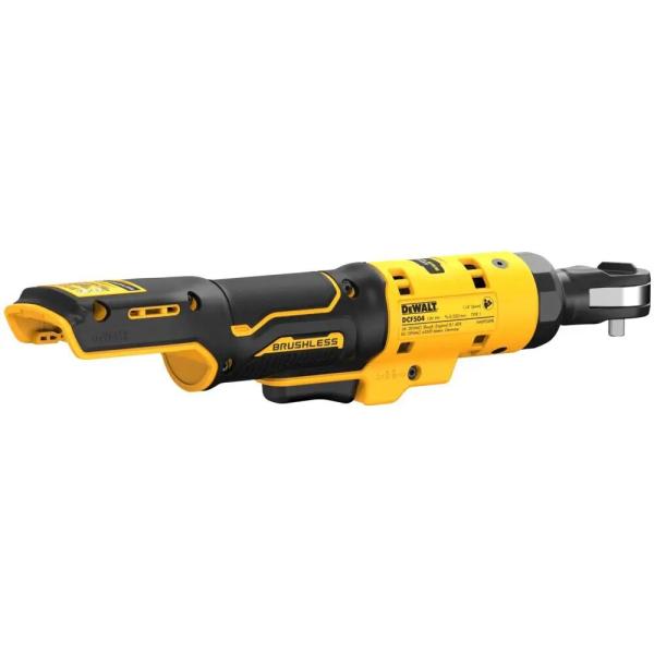 Акумуляторний гайковерт кутовий-тріскач DeWALT DCF503N (без АКБ та ЗП), фото 5