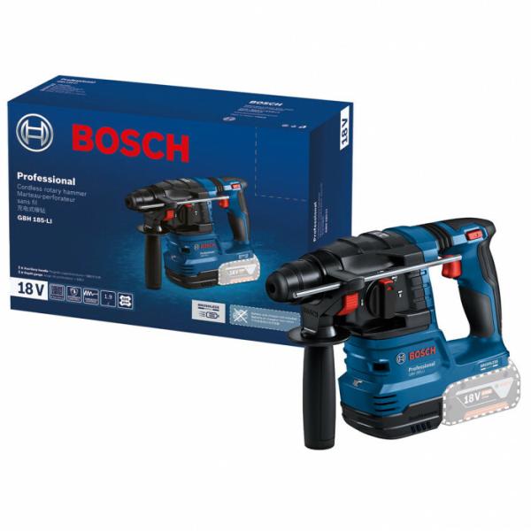 Акумуляторний перфоратор Bosch GBH 185-LI Solo (0611924020) (без АКБ та ЗП), фото 2