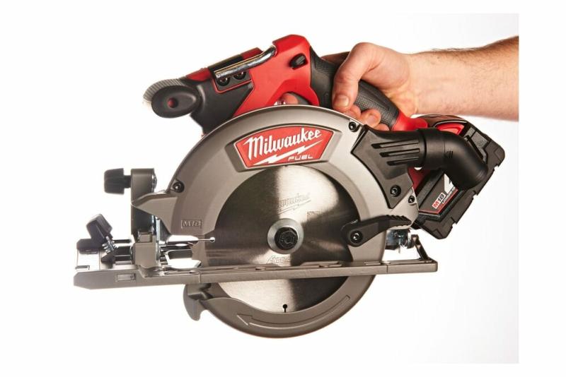 Акумуляторна дискова пилка Milwaukee M18 CCS55-0 (4933446223) (без АКБ та ЗП), фото 7