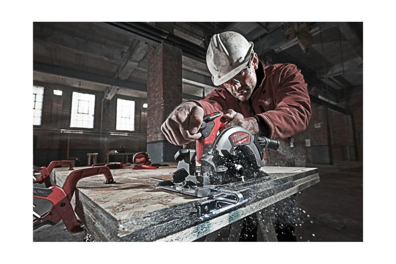 Акумуляторна дискова пилка Milwaukee M18 CCS55-0 (4933446223) (без АКБ та ЗП), фото 13